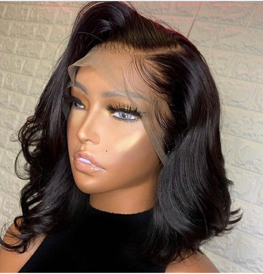 Lace frontal wigs Lola 14p body waves cheveux malaisien